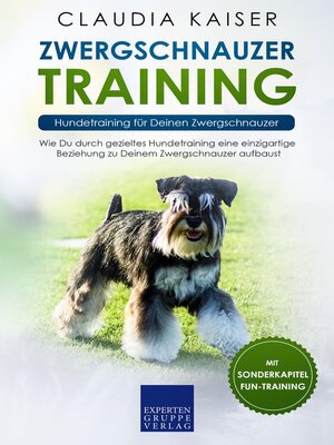 cover image of Zwergschnauzer Training